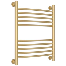 Полотенцесушитель водяной Сунержа Богема+ П10 500x660 мм (выгнутая перемычка) 022-0221-6050, шампань матовый - фото 