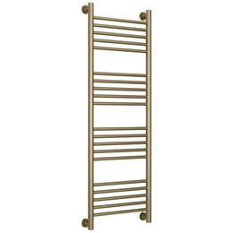 Полотенцесушитель водяной Сунержа Богема+ П20 400x1260 мм (прямая перемычка) 32-0220-1240, золотой шёлк - фото 