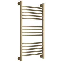 Полотенцесушитель водяной Сунержа Богема+ П14 400x860 мм (выгнутая перемычка) 32-0221-8040, золотой шёлк - фото 