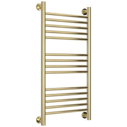 Полотенцесушитель водяной Сунержа Богема+ П14 400x860 мм (прямая перемычка) 020-0220-8040, шампань - фото 