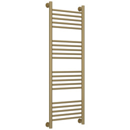 Полотенцесушитель водяной Сунержа Богема+ П20 400x1260 мм (прямая перемычка) 032-0220-1240, золото матовое - фото 