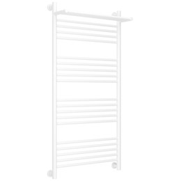 Полотенцесушитель водяной Сунержа Богема+ с полкой П20 600x1260 мм 30-0223-1260, белый матовый - фото 