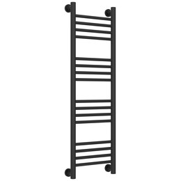 Полотенцесушитель водяной Сунержа Богема+ П16 300x1060 мм (прямая перемычка) 15-0220-1030, тёмный титан муар - фото 