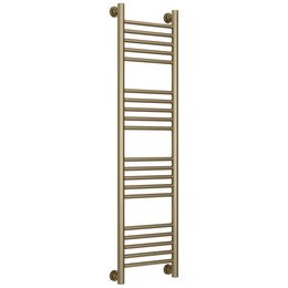 Полотенцесушитель водяной Сунержа Богема+ П20 300x1260 мм (прямая перемычка) 32-0220-1230, золотой шёлк - фото 