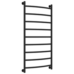 Полотенцесушитель водяной Сунержа Галант+ П9 600x1260 мм 31-0200-1260, чёрный матовый - фото 