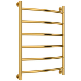 Полотенцесушитель водяной Сунержа Галант+ П6 600x860 мм 03-0200-8060, золото - фото 