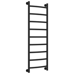 Полотенцесушитель водяной Сунержа Галант+ П9 400x1260 мм 31-0200-1240, чёрный матовый - фото 