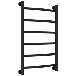 Полотенцесушитель водяной Сунержа Галант+ П6 500x860 мм 31-0200-8050, чёрный матовый - фото 