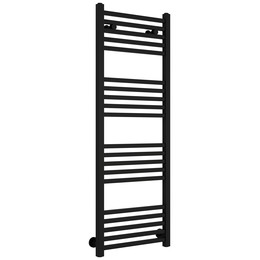Полотенцесушитель водяной Сунержа Модус П20 400x1200 мм 31-0250-1240, чёрный матовый - фото 