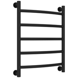 Полотенцесушитель водяной Сунержа Галант+ П5 500x660 мм 31-0200-6050, чёрный матовый - фото 
