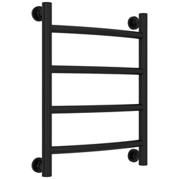 Полотенцесушитель водяной Сунержа Галант+ П4 400x560 мм 31-0200-5040, чёрный матовый - фото 
