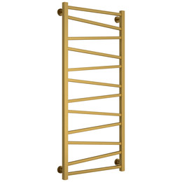 Полотенцесушитель водяной Сунержа Сирокко П12 500x1200 мм 051-0253-1250, состаренная латунь - фото 