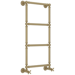 Полотенцесушитель водяной Сунержа Ренессанс П4 400x1030 мм 032-0280-9640, золото матовое - фото 