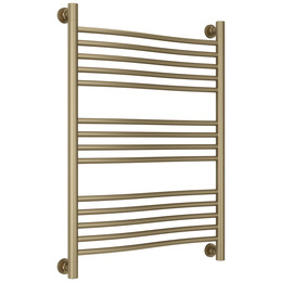 Полотенцесушитель водяной Сунержа Флюид+  П14 600x860 мм 32-0222-8060, золотой шёлк - фото 