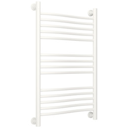 Полотенцесушитель водяной Сунержа Флюид+  П14 500x860 мм 30-0222-8050, белый матовый - фото 