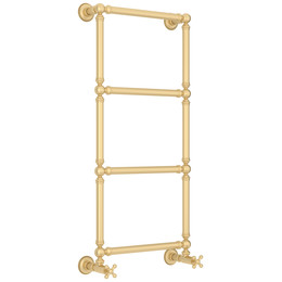 Полотенцесушитель водяной Сунержа Ренессанс П4 400x1030 мм 022-0280-9640, шампань матовый - фото 