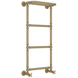 Полотенцесушитель водяной Сунержа Ренессанс П4 400x1030 мм 032-0281-9640, золото матовое - фото 