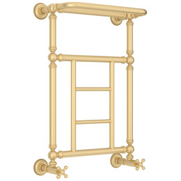 Полотенцесушитель водяной Сунержа Ренессанс П5 400x730 мм 022-0282-6640, шампань матовый - фото 