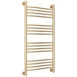 Полотенцесушитель водяной Сунержа Флюид+  П16 500x1060 мм 022-0222-1050, шампань матовый - фото 