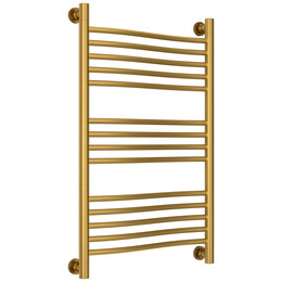 Полотенцесушитель водяной Сунержа Флюид+  П14 500x860 мм 051-0222-8050, состаренная латунь - фото 