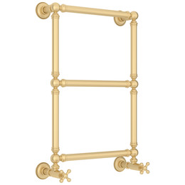 Полотенцесушитель водяной Сунержа Ренессанс П3 400x730 мм 022-0280-6640, шампань матовый - фото 