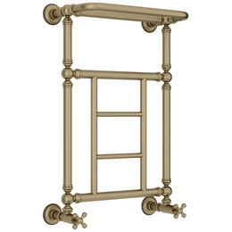 Полотенцесушитель водяной Сунержа Ренессанс П5 400x730 мм 32-0282-6640, золотой шёлк - фото 