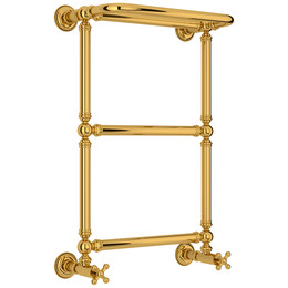 Полотенцесушитель водяной Сунержа Ренессанс П3 400x730 мм 03-0281-6640, золото - фото 