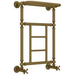 Полотенцесушитель водяной Сунержа Ренессанс П5 400x730 мм 05-0282-6640, состаренная бронза - фото 