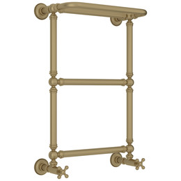 Полотенцесушитель водяной Сунержа Ренессанс П3 400x730 мм 032-0281-6640, золото матовое - фото 