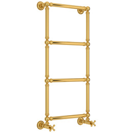Полотенцесушитель водяной Сунержа Ренессанс П4 400x1030 мм 03-0280-9640, золото - фото 