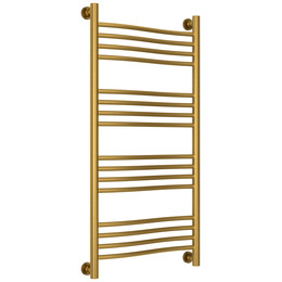 Полотенцесушитель водяной Сунержа Флюид+  П16 500x1060 мм 051-0222-1050, состаренная латунь - фото 