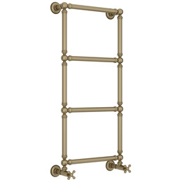 Полотенцесушитель водяной Сунержа Ренессанс П4 400x1030 мм 32-0280-9640, золотой шёлк - фото 