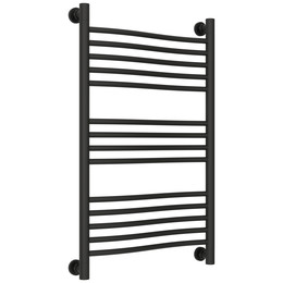 Полотенцесушитель водяной Сунержа Флюид+  П14 500x860 мм 15-0222-8050, тёмный титан муар - фото 