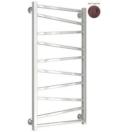 Полотенцесушитель водяной Сунержа Сирокко П10 500x1000 мм 3005-0253-1050, винно-красный - фото 