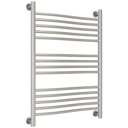 Полотенцесушитель водяной Сунержа Флюид+  П14 600x860 мм 071-0222-8060, сатин - фото 