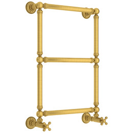 Полотенцесушитель водяной Сунержа Ренессанс П3 400x730 мм 051-0280-6640, состаренная латунь - фото 