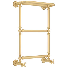 Полотенцесушитель водяной Сунержа Ренессанс П3 400x730 мм 022-0281-6640, шампань матовый - фото 