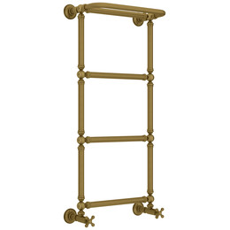 Полотенцесушитель водяной Сунержа Ренессанс П4 400x1030 мм 05-0281-9640, состаренная бронза - фото 