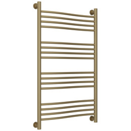 Полотенцесушитель водяной Сунержа Флюид+  П16 600x1060 мм 032-0222-1060, золото матовое - фото 