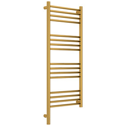 Полотенцесушитель электрический Сунержа Богема 3.1 П16 400x1120 мм (прямая перемычка) 03-6004-1040 L, золото - фото 