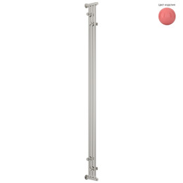 Полотенцесушитель водяной Сунержа Хорда П3 50x1850 мм 3014-0124-1800, тёмно-розовый - фото 