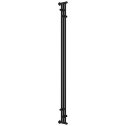 Полотенцесушитель водяной Сунержа Хорда П3 50x1850 мм 31-4124-1800, чёрный матовый - фото 