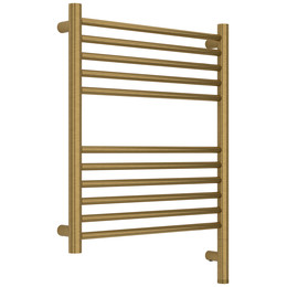 Полотенцесушитель электрический Сунержа Богема 3.1 П11 500x720 мм (прямая перемычка) 051-6005-6050 R, состаренная латунь - фото 