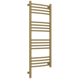 Полотенцесушитель электрический Сунержа Богема 3.1 П16 400x1120 мм (выгнутая перемычка) 032-6002-1040 L, золото матовое - фото 