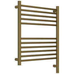 Полотенцесушитель электрический Сунержа Богема 3.1 П11 500x720 мм (прямая перемычка) 05-6005-6050 R, состаренная бронза - фото 