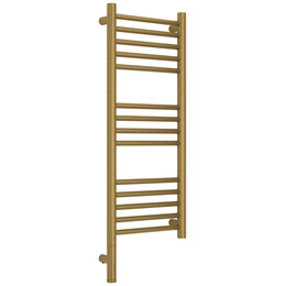 Полотенцесушитель электрический Сунержа Богема 3.1 П14 300x920 мм (прямая перемычка) 051-6004-8030 L, состаренная латунь - фото 