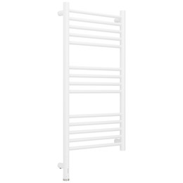 Полотенцесушитель электрический Сунержа Богема 3.1 П14 400x920 мм (прямая перемычка) 30-6004-8040 L, белый матовый - фото 