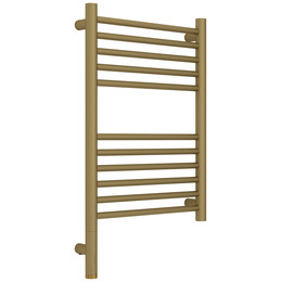 Полотенцесушитель электрический Сунержа Богема 3.1 П11 300x720 мм (прямая перемычка) 032-6004-6040 L, золото матовое - фото 