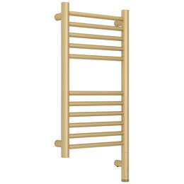 Полотенцесушитель электрический Сунержа Богема 3.1 П11 300x720 мм (прямая перемычка) 022-6005-6030 R, шампань матовый - фото 