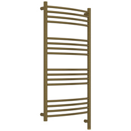 Полотенцесушитель электрический Сунержа Богема 3.1 П16 500x1120 мм (выгнутая перемычка) 05-6003-1050 R, состаренная бронза - фото 